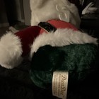 Dan Dee White Plush Teddy Bear Santa Christmas Outfit Medium 2005 Mpn D2005