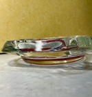 Vintage Favorite I Lost My A   In Las Vegas Round Glass Ashtray Souvenir Mcm