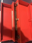 Vintage Kennedy Toolbox Red Tool Chest   Toolbox W Key Lockable Storage Box