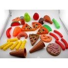 Large Lot Of Play Food Dessert Snacks Fruit Grocery Store Kids Kitchen Vintage