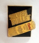 Coors Silver Bullet Light Beer - Pin -  Lapel Pin Hat Tack - Vintage Enamel 