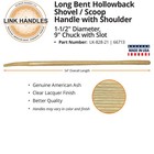Link Handles 66713 54 In  Ash Wood Shovel Replacement Handle 1-1 2 In  Diameter