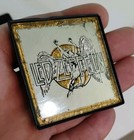 Lot Of 2 Vtg 90s 1980   s Carnival Prize 2x2  Ac dc Led Zeppelin Mirror Glass 