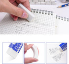 Pencil Erasers White Erasers Bulk  Large Writing Plastic Rubber Art Erasers Draw