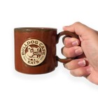 The Rocketeer  bulldog Cafe  Handmade Ceramic Stonewear Mug - 12oz - New