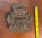 Vintage 19th Century Antique Indian Textile Printing Wood Block Stamp