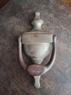 Antique Vintage Brass Door Knocker Marked Ives 75235
