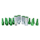 Colorfit By Milton Coupler   Plug Kit A Style Green 1 4 In Npt 14 Piece Air Tool