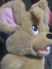 14  Vintage Kids Of America Light Brown Mouse W scarf  Stuffed Animal Plush Toy