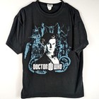 Doctor Who Ripple Junction T Shirt Large Bbc Sci Fi Graphic Tee Black Official