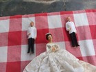 Vintage Hartland Plastics Bride Wedding Cake Topper Hong Kong Groom
