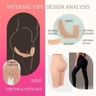 Silicone Hip Pants Crotch Panty Plump Buttocks Underwear For Crossdresser