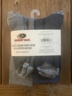 New Mossy Oak Copper Infused Socks Mens Shoe Sz 6-12 Cushion Crew Sport 6 Pairs