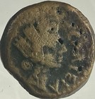 Ancient Roman Provincial 27bc-14ad Augustus Reign Goddess Fortuna Neptune Coin
