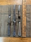 Gorham Sterling Silver Etruscan Carving Knife fork Set   Dinner Knife French Lot