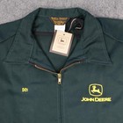Vintage John Deere Jacket Mens Xl Green Workwear Uniform Protexall Made In Usa