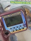 1997 Tiger Electronics Fishing Champion Vintage Handheld Game Damaged Packaging