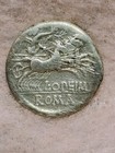 Rome Republic   Opimia   1 Denarius   Silver   F