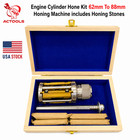 Engine Cylinder Hone Kit 62mm To 88mm Honing Machine Includes Honing Stones Usa