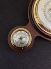 Howard Miller Wood 612-718 Weather Station Beautiful Vintage Thermometer Usa