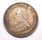 South Africa 1897 2-1 2 Shillings Xf   Beauty High Grade Scarce S a  Silver Coin