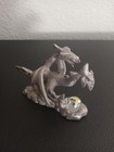 Vintage Spoontiques Pewter Figures Fantasy  dragons wizards castles 