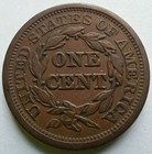 1846 Braided Hair Small Date Large Cent Penny 1c - Vf xf Details  Scratched