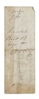 Antique 1873 Marriage License Certificate Hunt County Texas Embossed Seal