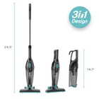 Zipvac  3-in-1 Corded Upright handheld Floor And Carpet Hand Vacuum Cleaner  New