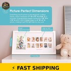Pearhead My First Year Photo Moments Frame - White Keepsake