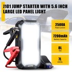 Car Emergency Start Power Supply 7200mah 12v Portable Power Bank Jump Starter