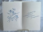 Vtg  Carlton  our Anniversary Wish For You     Wedding Anniversary Greeting Card