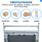 For Enclosed opened Trailer Cargo Adjustable Roof Mount Ladder Rack 4 -8 5 