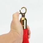 1 Pc Red Velvet Rope Crowd Control Stanchion Post Queue Line Barrier Rope New 