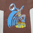 Vintage Batman Shirt Mens Small Dc Comics Dark Knight Gotham Signal Bat Adult 