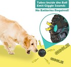 Fun Squeaky Giggle Sound Ball For Aggressive Chewers Toys Non-toxic Elastic