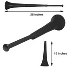 Collapsible Stadium Horn - 28  - Black
