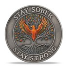 8 Year Aa Sobriety Chips Alcoholics Anonymous Aa Medallion Eight Year Sober Coin