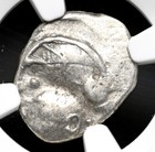 Celtic Gaul  Aedui  1st Century Bc  Silver Quinarius  Horse  Ngc Vf