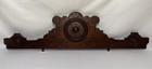 Antique Eastlake Style Carved Wood Pediment Architectural Furniture Salvage 33 5