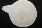 Rare Columbus Indiana Roller Rink Sticker Green Vintage Skating Estate Find Z6