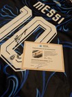 Lionel Messi 10 Signed Argentina Jersey Authenticated Autograph Coa gcoa 