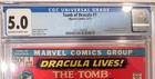Tomb Of Dracula  1 Marvel Cgc 5 0 Neal Adams Cover First Appearance Dracula       