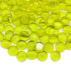 630 Pcs Acrylic Flat Marbles Decorative Gems Table Confetti For 15 Oz Yellow