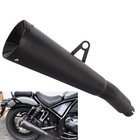 For Honda Cm1100 Cmx1100 Rebel 1100 2021-2025 Slip On Black Exhaust Muffler Pipe