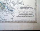 1860 Map Of Germany Nord-ostliches Deutschland Preussischen Sachsen Brandenburg