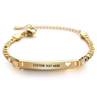 Kids Infant Girl Boy Baby Id Bracelets Child Jewelry Custom Name Christmas Gifts