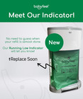 Bio Refills Compatible With Dekor Plus Diaper Pails 100  Compostable 4 Pack 50 