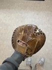 Vintage Leather Catcher s Mitt Baseball Glove