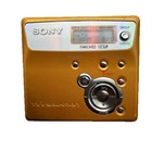 Sony Mz-n505 Net Md Walkman Type-r Minidisc Recorder Player Gold Working